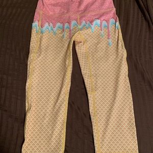 Never Released Feed Me Fight Me Ice Cream Capris